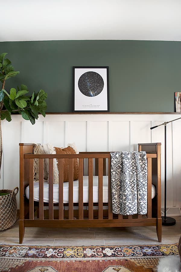De cuarto trastero a estilosa Babyroom Boho chic. Before & After